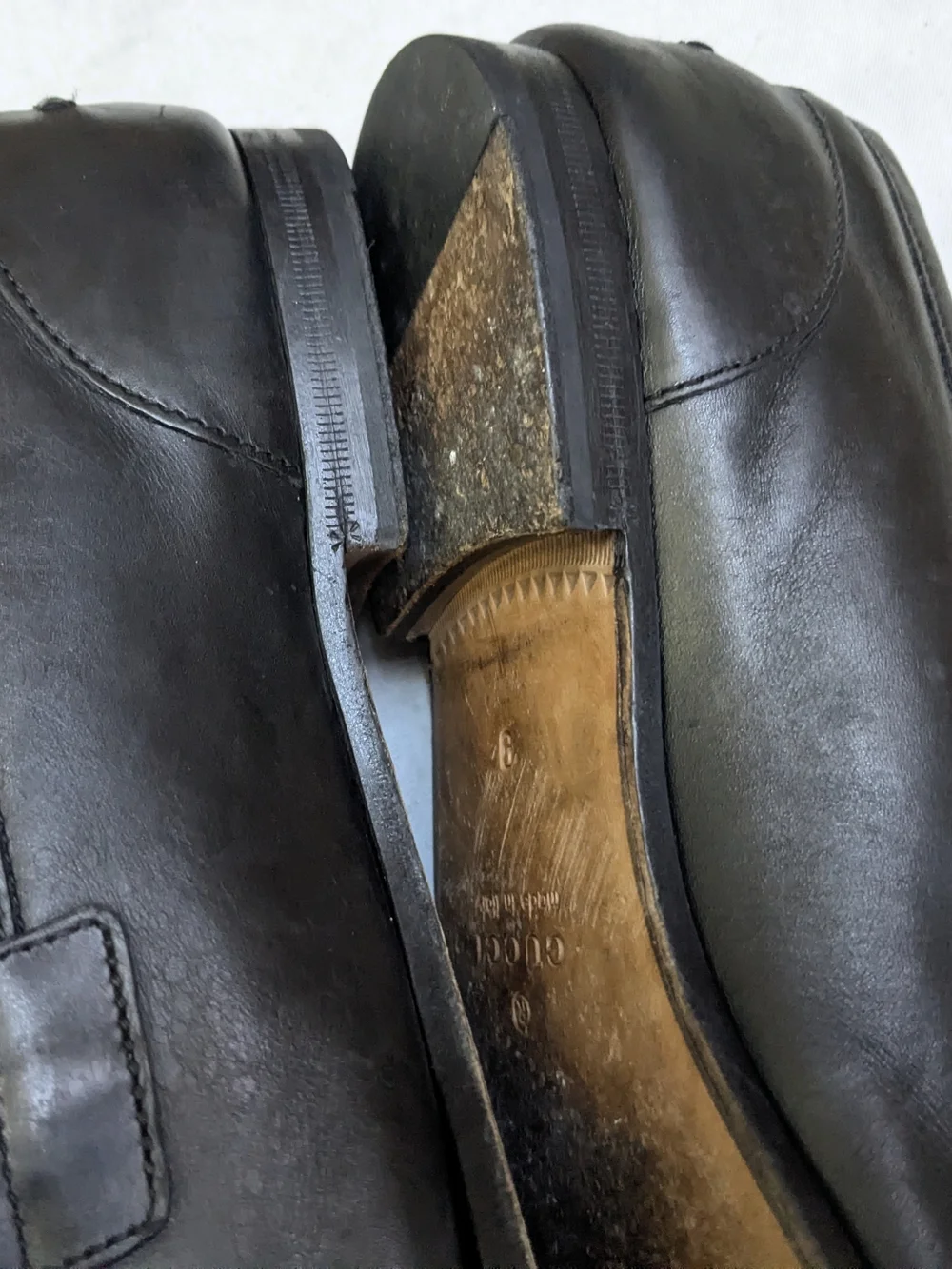 Gucci Horsebit Loafers Black Men US 9.5 - Picture 10 of 15